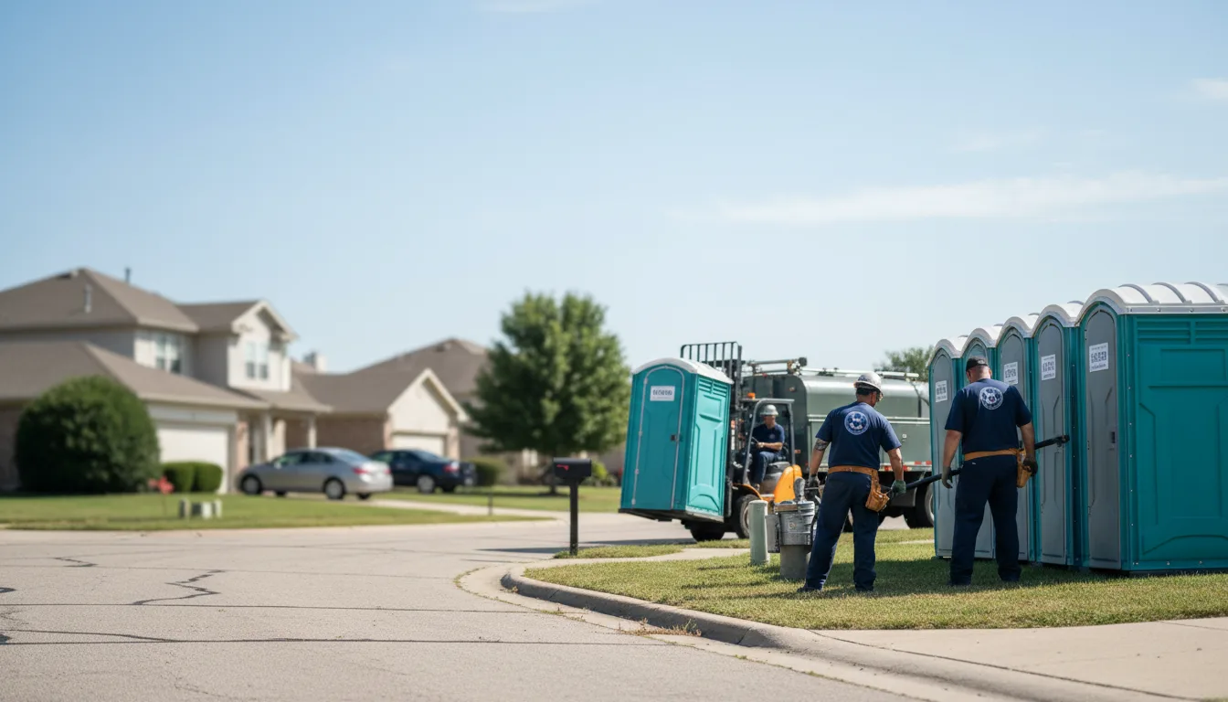 Porta Potty Rental in Ensign, KS near me